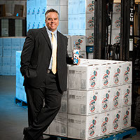 Portrait de Jean-Rock Beaudoin pour Slush Puppie Canada inc.